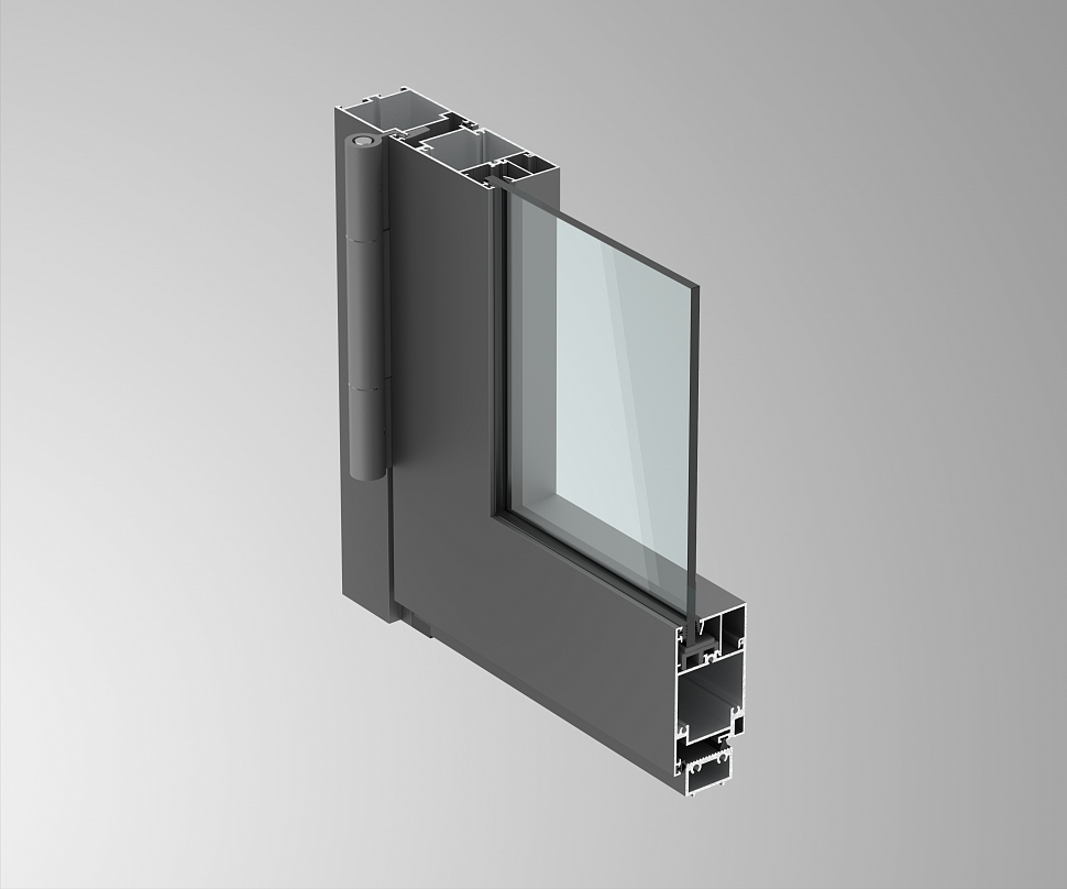 Двери без термоизоляции ALT C48